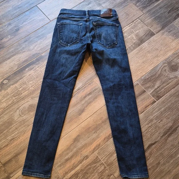 Men's Abercrombie Slightly Distressed Felix Super Skinny Stretch Jeans, 28x29 - Picture 11 of 14
